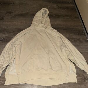 American Eagle Outfitters Cream Hoodie